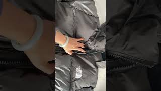 Authentic Looking of The North Face 1996 Puffer Jackets In Black All details Video on 2024 [upl. by Allix805]