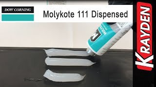 Molykote 111 Silicone Compound Dispensed [upl. by Thevenot621]