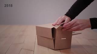 Caja para cervezas con asa  Vídeo montaje ref 2518 Selfpackaging [upl. by Ennovihs]