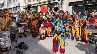 Guggenmusik Kookaburra Nürensdorf  Fasnacht Bülach 2024 14 [upl. by Ennoira]