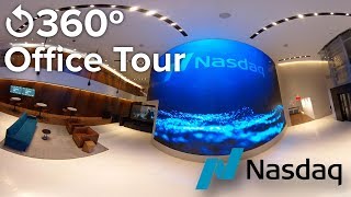 Nasdaq 360º Office Tour [upl. by Retnuh]