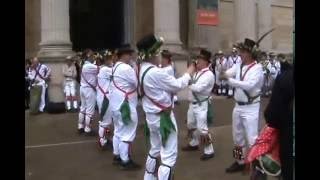 Morris Dance in Oxford Folk dancing 1 [upl. by Smith]