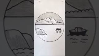 How to draw circle drawing art shortsfeed shorts youtubeshorts trending sketch [upl. by Nylirak]