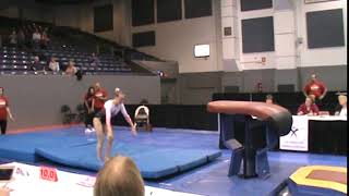 Julia Armbrust Gym Nasti  L10 Vault 2018 Region 5 Championships [upl. by Erdeid]