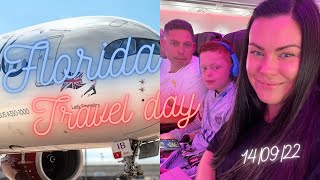 Florida Travel Day  140922  Flying Premium From Manchester To Orlando With Virgin Atlantic [upl. by Sluiter]