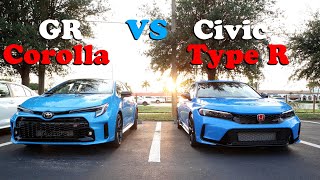 Heres Why You Should Buy A FL5 Honda Civic Type R Over A GR Corolla [upl. by Adnilam]