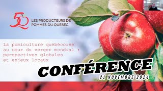 La pomiculture québécoise au cœur du verger mondial  perspectives globales et enjeux locaux [upl. by Galen]