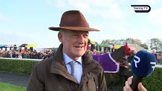 Willie Mullins with the latest update on Allaho Ferny Hollow and Flame Bearer  Racing TV [upl. by Raycher]