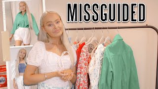 MISSGUIDED NEW IN TRY ON HAUL  MISSGUIDED HAUL JUNE 2021  ad [upl. by Eimareg]