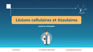 Anapath  Lésions cellulaires tissulaires et adaptatives [upl. by Onailil722]