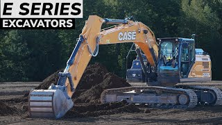 Case Unveils E Series Excavators [upl. by Hamfurd578]