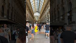 Milan Italy Exploring Galleria Vittorio Emanuele II in Stunning 4K [upl. by Idrahs529]