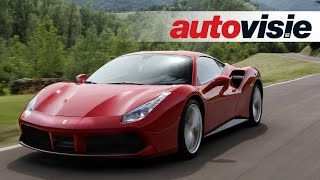 Ferrari 488 GTB  review by Autovisie TV [upl. by Otipaga]