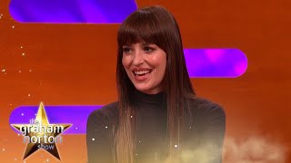 Dakota Johnsons perfect stunt driving  The Graham Norton Show  BBC [upl. by Pontone]