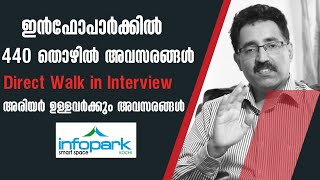 440 JOBS IN INFOPARKFRESHERS amp EXPERIENCEDMEGA WALK IN INTERVIEWCAREER PATHWAYDrBRIJESH JOHN [upl. by Isidore]