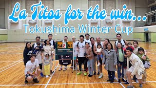 La Titos Winning GameTokushima Basketball Winter Cup Pinoy Basketball in Japan [upl. by Ynaittirb]