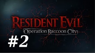 Resident Evil  Raccoon City Coop Walkthrough with Nova and Sp00n Part 2  Learning the Ropes [upl. by Grassi]