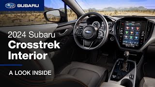 2024 Subaru Crosstrek Interior  A Look Inside [upl. by End]