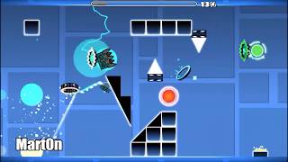 MEGACOLLABORATION Colbreakz  Arcade layout by TheBatmanGD and more  Geometry Dash 211 [upl. by Nnylecoj]