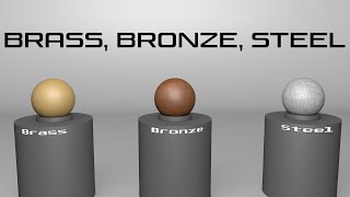 Brass Bronze Steel [upl. by Dan167]