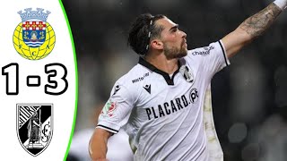 Arouca vs Vitoria de Guimaraes 13 Resumo  Primeira Liga 2024 Efootball Game Play [upl. by Misak]