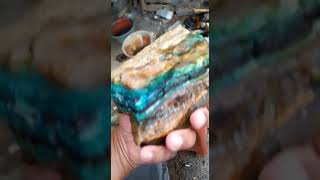 Indonesian Blue Opal Petrified Wood [upl. by Neelear]