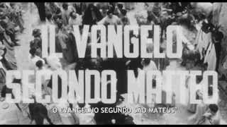 Trailer O Evangelho Segundo São Mateus de Pier Paolo Pasolini Bluray [upl. by Gove]