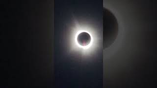 The moon takes center stage in this mesmerizing video of the 2024 eclipse space eclipse2024 [upl. by Ayikal]