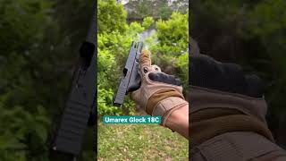 Airsoft Glock 18 FULL AUTO SLOW MO [upl. by Bully120]