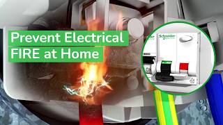 What Causes Electrical Fires  Electrical Fire Safety from Schneider Electric [upl. by Athallia]