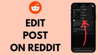 How to Edit Post On Reddit EASY  Reddit Tutorial [upl. by Townshend129]