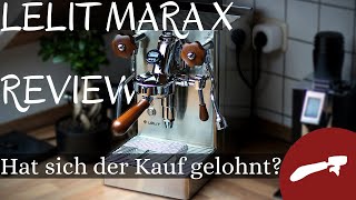 Lelit Mara X 1 JahrReview  der beste günstigste E61Zweikreiser [upl. by Filide]