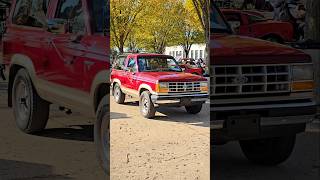 Ford Bronco II Eddie Bauer Edition Classic SUV Drive By Engine Sound Packard Proving Grounds 2024 [upl. by Claudie]