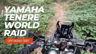 Testing The Yamaha Tenere World Raid Off Road  Action Trax Practice Day [upl. by Eelir]