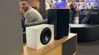 ISE 2023 Lyngdorf Audio Shows MH Series Range CS2 InCabinet Speakers on Steinway Lyngdorf Stand [upl. by Nimoynib46]