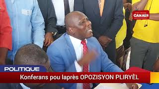 Chèf opozisyon an Jeantel Joseph anonse Operasyon Libere Ayiti OLA pap kanpe [upl. by Conrado]