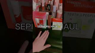 SEPHORA HAUL preppyyyskincareskincareproductspreppyproductsmakeuppreppyhaul [upl. by Hamrnand]