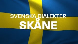 Svenska Dialekter – Skånska – skånsk dialekt Voice To Me [upl. by Beatrix]