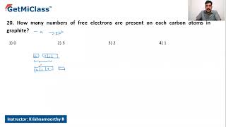 Free Electrons in Carbon Graphite KCET 11th Chemistry Some p Block Elements [upl. by Deutsch]