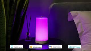 Amazing smart lamp the best for the bedroom and living room  Meross [upl. by Dlorad895]