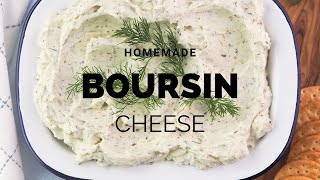 Boursin Cheese Garlic and Herb [upl. by Ahsoem515]