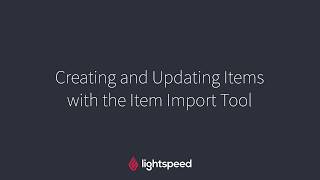 Item Imports [upl. by Dyrraj]