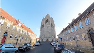 Grundtvigs Church Copenhagen Denmark Timelapse [upl. by Nesyaj185]