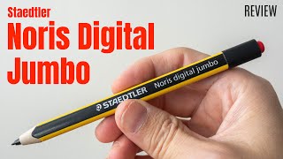 Staedtler Noris Digital Jumbo review Works just like Samsung S Pen [upl. by Neelloc788]