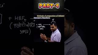 balz schiemann reaction  class 12 organic chemistry by Vikas Sir  chemistry shortsvideo [upl. by Botnick56]