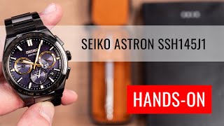 HANDSON Seiko Astron GPS Solar SSH145J1 Limited Edition 1200pcs [upl. by Papert871]