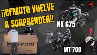 ¡¡CFMOTO VUELVE A SORPRENDER MT 700 Y NK 675 [upl. by Pierro]