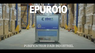 Purificateur dair industriel ePUR010  Obera [upl. by Auhsuoj]