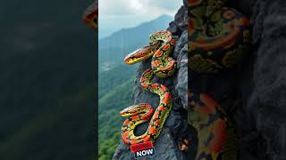 Giant snakes on the top of the Mountain sorts kingsnake cat dinosaurs kingtower Giantsnakes [upl. by Nraa366]