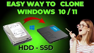 How to Clone a Hard Drive or SSD in Windows [upl. by Neros612]